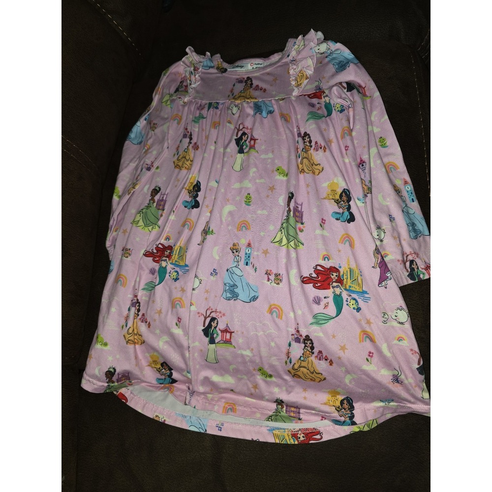 Patpat Disney princess ariel Cinderella Belle mulan tiana dress size 5 6β